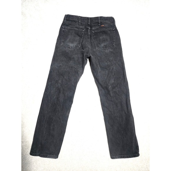 Rustler Jeans Black 33X28/29 pre-owned-Unisex - Picture 3 of 8